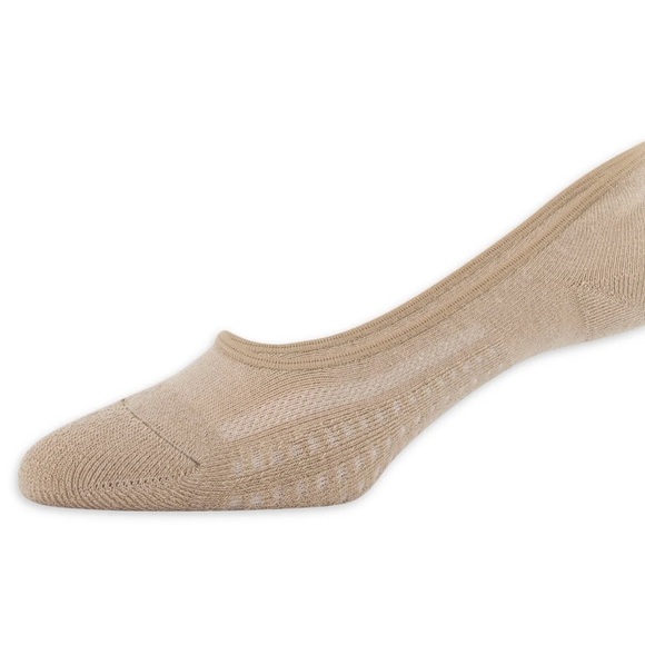 300. Ped Beige No-Show Socks Set - Picture 4 of 5